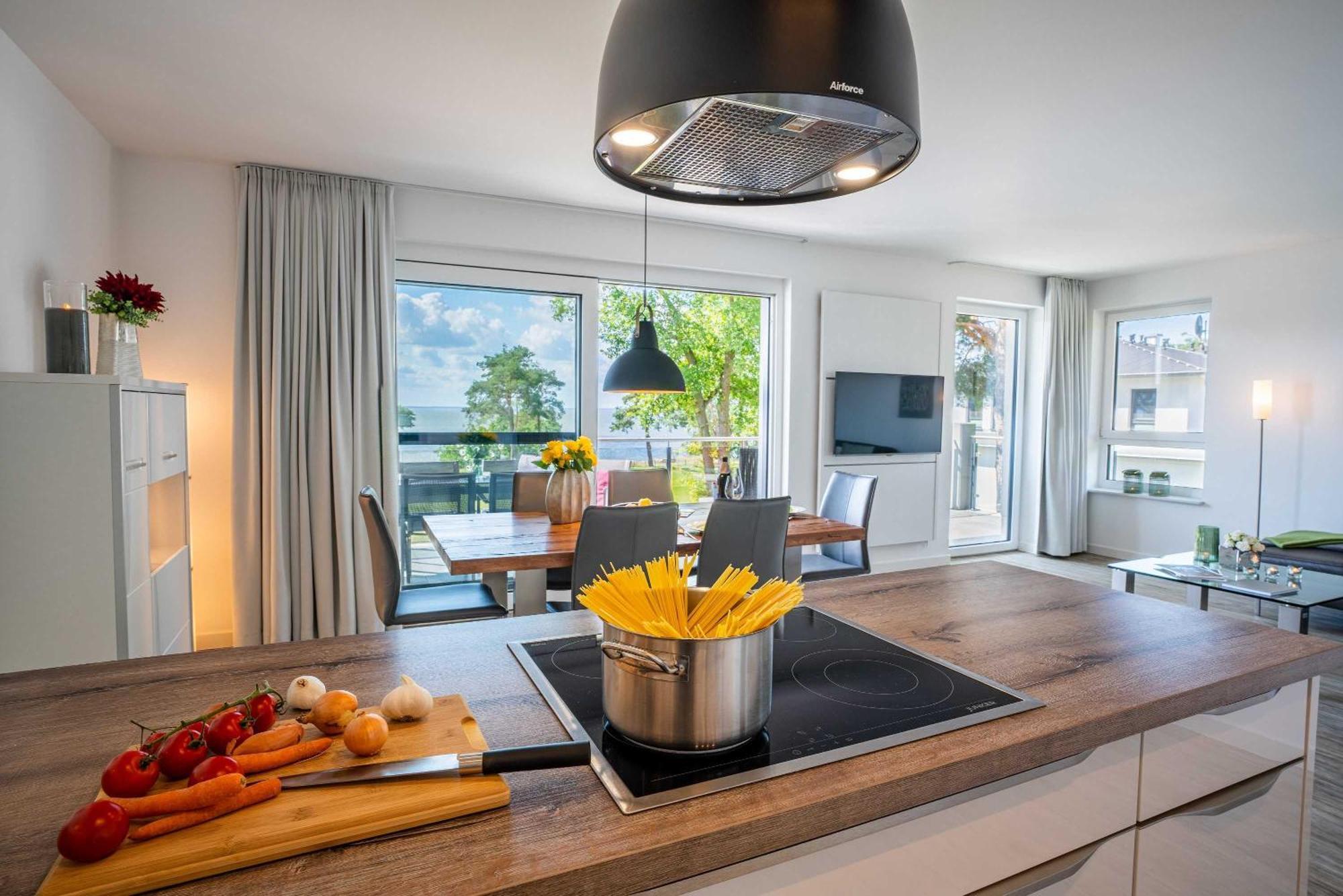 Appartement "Traumzeit" Mit Penthouseflair - Oase Am Haff Garz  Oda fotoğraf